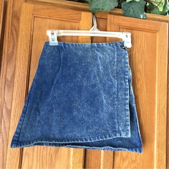 NWT ASSEMBLY New York Stonewashed Denim Mini Skirt Size XS - Picture 3 of 12